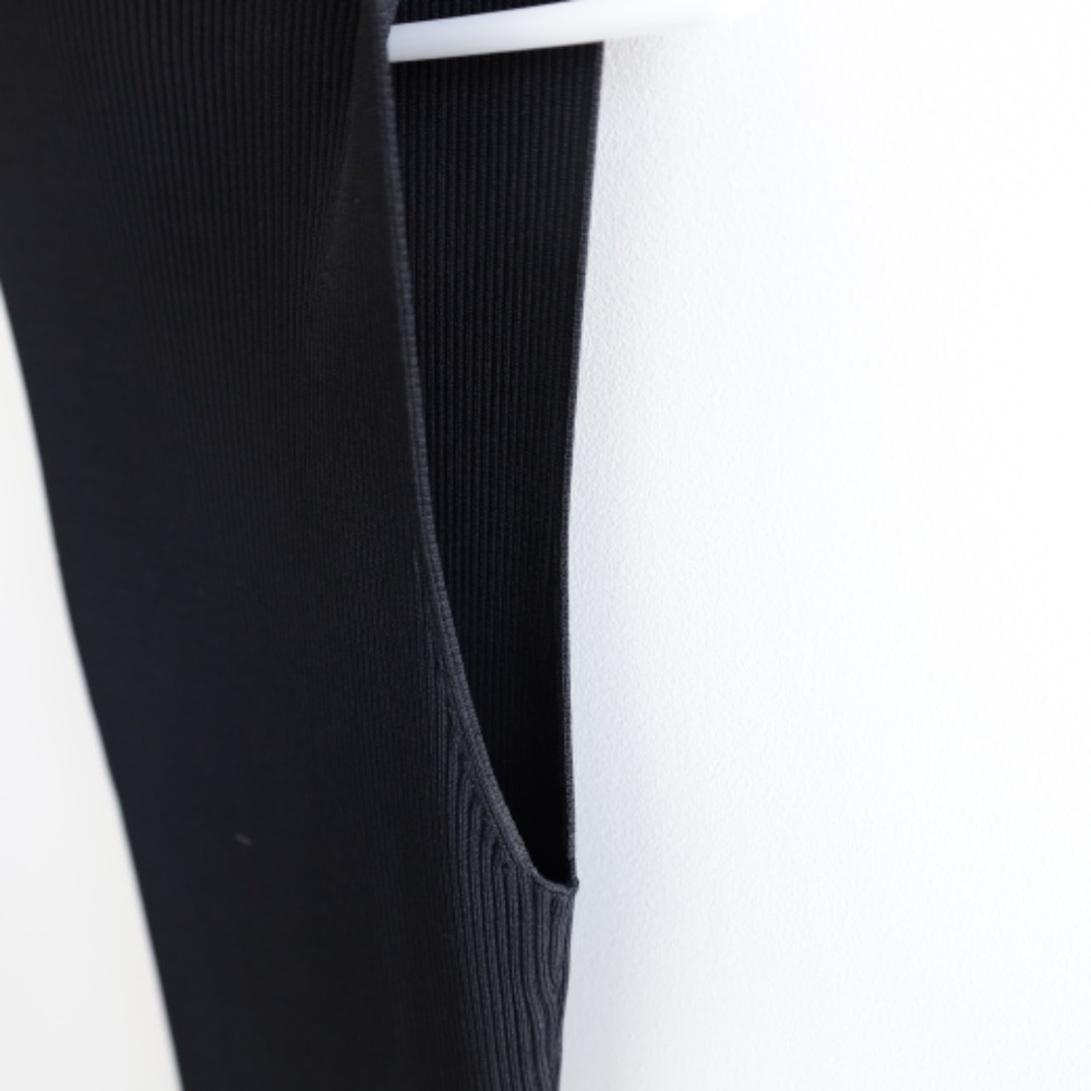 Theory Hedrisa Lustrate Ribbed-Knit Mock-Neck Dress - Picture 6 of 8